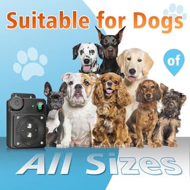 Anti Barking Devices, Ultrasonic Dog Bark Deterrent Devices, Dog Barking Deterrent Devices, Dog Barking Stopper, Anti Barking Device for Dogs Long Range 50ft, Bark Box Indoor Outdoor for Dogs Training - Image 4