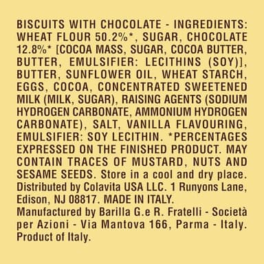 Mulino Bianco Nascondini 330g – Authentic Italian Biscuits with Hidden Chocolate Cream Filling – Perfect Snack or Coffee Companion – Made with Natural Ingredients and No Palm Oil - Image 3