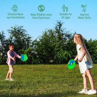 Innotoys Toss and Catch Ball Game - Ideal Outdoor Beach, Pool & Yard Toy for Toddlers and Kids Ages 4, 5, 6, 7, 8+, Perfect for Boys Girls - Great Birthday Gift & Easter Basket Stuffer - Image 6