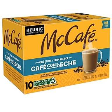 McCafe Cafe Styles of Latin America Cafe con Leche, Keurig Single Serve K-Cup Coffee Pods, 60 Count (6 Packs of 10) - Image 13