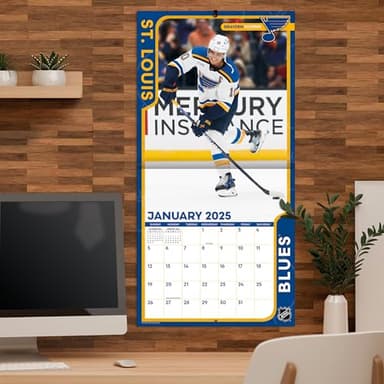 TURNER SPORTS St Louis Blues 2025 12x12 Team Wall Calendar (25998011955) - Image 5