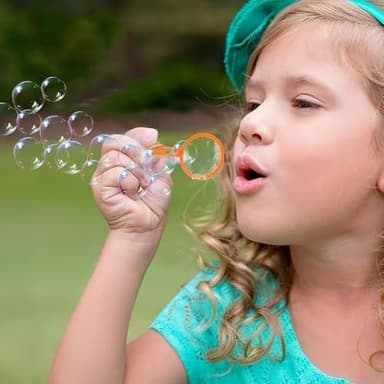 Bubble Wands kit Party Favors for Kids Bulk Toys Party Supplies Christmas Birthday Wedding Bath Time Gifts for Boys Girls (Various) - Image 2