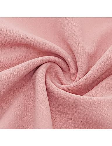 Modest Pink Dress for Church Elegant 3/4 Sleeve for Women Casual Bell Sleeve Dresses for Women Homecoming Teen Girls Blush 3XL - Image 6