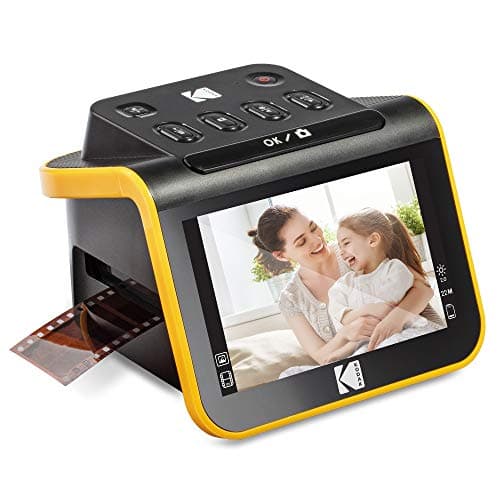 KODAK Slide N SCAN Film & Slide Scanner Digitizer with 5” LCD Screen, Quickly Convert Negatives & Slides to Digital 22MP JPEG Photos, Compatible with 135, 126 and 110 Film & Slides - Image 1