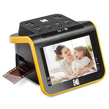 KODAK Slide N SCAN Film & Slide Scanner Digitizer with 5” LCD Screen, Quickly Convert Negatives & Slides to Digital 22MP JPEG Photos, Compatible with 135, 126 and 110 Film & Slides - Image 1