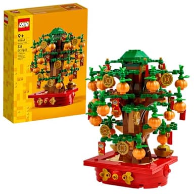 LEGO Money Tree - Lunar New Year Building Toy - Kids Chinese Culture Learning and Educational Toy for Boys and Girls, Ages 9+ - Holiday Decorations for Table - 40648 - Image 1