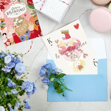 PATIKIL 50 Sets Pure Cotton Watercolor Cards 140lb/300 GSM Postcards with Envelopes for Art Painting Creative Thank Notes, 4x6 Inch - Image 6