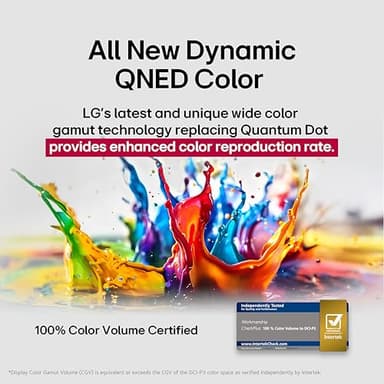 LG 75-Inch Class QNED AI 4K QNED82A Series Smart TV w/AI Sound, HDR10, 4K Super Upscaling, Filmmaker Mode, Wow Orchestra, Alexa Built-in (75QNED82AUA, 2025) - Image 3