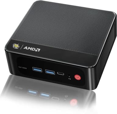 Beelink SER5 Mini PC,AMD Ryzen 5 5500U(6C/12T,up to 4.0 GHz),Mini Computer 16GB DDR4 RAM 500GB M.2 2280 SSD Graphics 7core 1800MHz,Support 4K Triple Display/HDMI+DP+Type-C/Wifi6/BT5.2,Auto Power On - Image 1