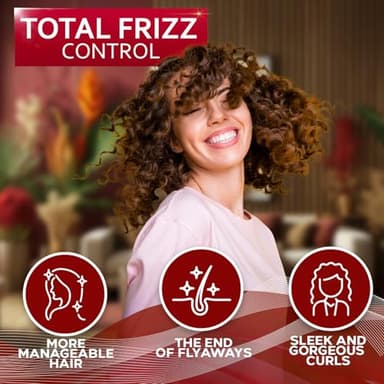 Curly Hair Shampoo and Conditioner Set - For Defining Wavy, Permed, Frizzy, Fine and Black Curls - Moisturizing, Sulfate Free Formula for Women and Men - Products are Safe for Color Treated Locks - Image 3