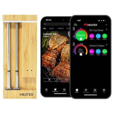 MEATER Pro Duo: WiFi Smart Meat Thermometer | 1000°F High Heat Resistance | Long Range | Dual Probes | Six Sensors | BBQ, Oven, Grill, Smoker, Air Fryer, Deep Fryer | iOS & Android App - Image 1