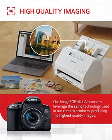 Canon imageFORMULA RS40 - Photo and Document Scanner, Auto Document Feeder, Windows and Mac, Scans Old and New Photos in Varying Sizes, USB Interface - Image 7