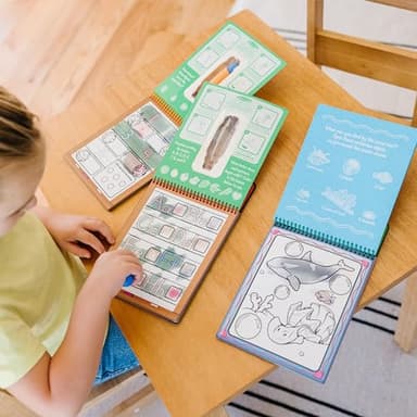 Melissa & Doug Water Wow! - Water Reveal Pad Bundle - Animals, Alphabet, Numbers and More - FSC Certified - Image 5