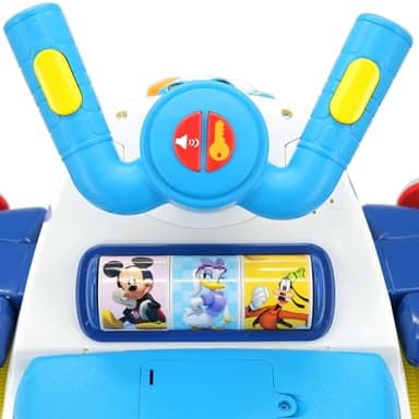 Kiddieland: Activity Plane: Donald Duck - Disney Light & Sound Foot-to-Floor Vehicle, Interactive Dashboard, Propellers, Parent Handle, Toddlers 12mo+ - Image 3