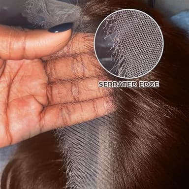 250% Density 13x6 FULL SKINLIKE Real HD Chocolate Brown lace front wig Human Hair Pre Plucked 0.10mm Ultra-thin Invisible Loose Body Wave HD Lace Front Wigs Human Hair Small Knots Full Virgin Hair - Image 3