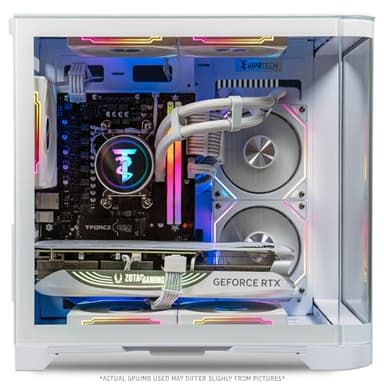 ViprTech Reaper 3.0 Liquid-Cooled PC - AMD Ryzen 7 8700F (5.0Ghz Turbo), RTX 5070 12GB, 32GB DDR5 6400, 2TB NVMe SSD, 800W Gold, VR-Ready, WiFi BT, Win 11, Gaming Desktop Computer White - Image 6