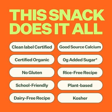 Yumi Smoothie Melts - Toddler & Kids Snacks, Gluten-Free, No Added Sugar. Organic Plant Based Like Bites - 4 Real Fruits & Vegetables Puree Melties, School Safe (Mango & Carrot) - Image 3