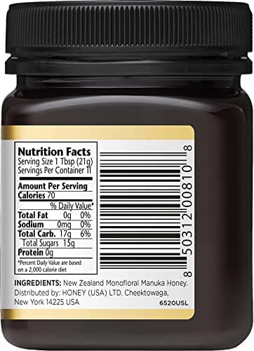 MANUKA DOCTOR - MGO 425+ Manuka Honey Monofloral, 100% Pure New Zealand Honey. Certified. Guaranteed. RAW. Non-GMO (8.75 oz) - Image 2