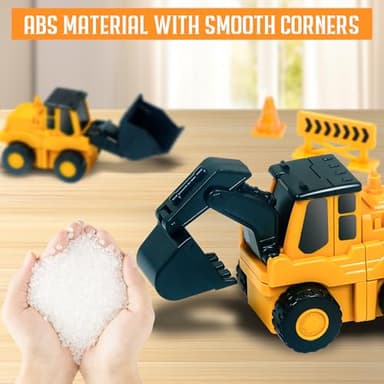 FUYLE Magnetic Transform Engineering Car Assembled Toys with Storage Box, Transforming Robot Toy Construction Vehicle Toy Gift for Kids Age 3-5 4-8, Outdoor Toddler Activities Toys (35 Pcs) - Image 9