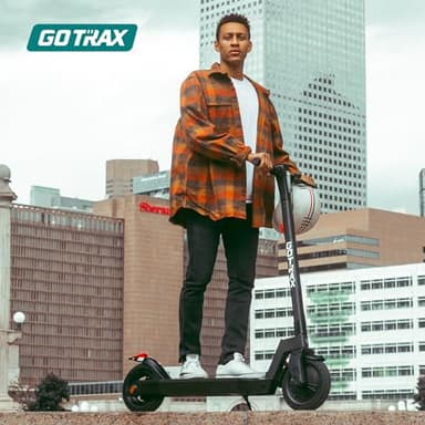 Gotrax XR ELITE MAX Electric Scooter -10" Pneumatic Tires, Max 20 Miles Range, 15.5Mph Speed Power by 350W Motor, Large Digital Display and Cruise Control for Foldable Commuter E-Scooter for Adult - Image 7