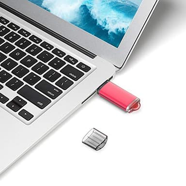 RAOYI 10PCS 16G USB Flash Drive USB 2.0 Memory Stick Thumb Drive Jump Drive Pen Drive-Red - Image 7