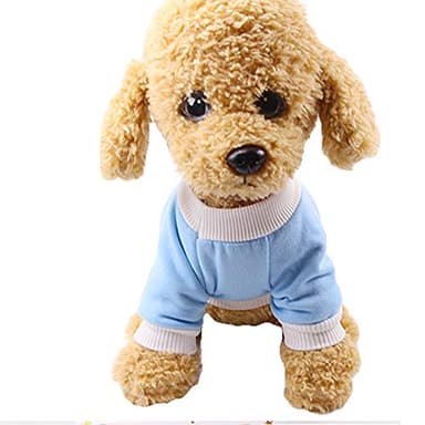 SEIS 2 Legs Dog Doctor Costume Halloween Party Pet Nurse Cloth Fleece Funny Cat Cosplay Winter Hoodies for Small Mediumn Dogs Cats (Doctor, S) - Image 2