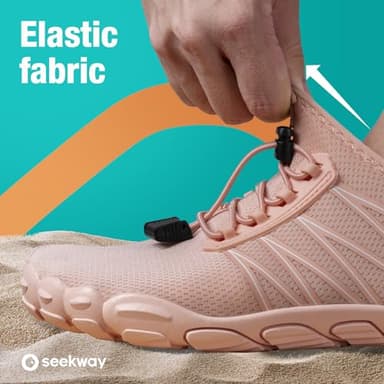 SEEKWAY Water Shoes for Women Adult Quick-Dry Aqua Sock Barefoot Men for Beach Swim River Pool Lake Hiking Kayaking Surfing - Image 4