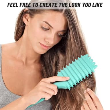 Curly Hair Brush, Curl Defining Brushes, Styling Brush for Curly Hair, Shaping and Defining Curls for Women - Image 3