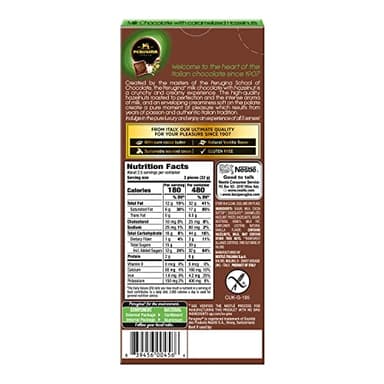 Perugina Milk Chocolate & Hazelnuts bar, 3 Oz Pack of 12 - Image 3