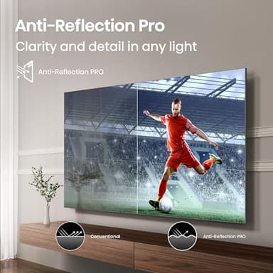 Hisense 55" Class U8 Mini-LED ULED 4K UHD Google Smart TV (55U8QG, 2025 Model) - QLED, Native 165Hz, VRR 288, Up to LD5600, 5000 Nits, HDR10+, Dolby Vision IQ · Atmos, IMAX Enhanced, 4.1.2 Ch Audio - Image 12