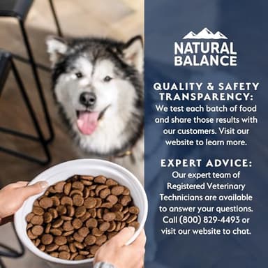 Natural Balance Health Protection Dry Dog Food – Whole Body Health, Easy on Digestion Dog Food Made with Salmon, Brown Rice & Pumpkin for Dogs - 4lbs. - Image 8