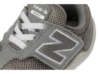 New Balance Baby New-b First V1 Sneaker, Harbor Gray/White, 3 X-Wide US Unisex Infant - Image 6