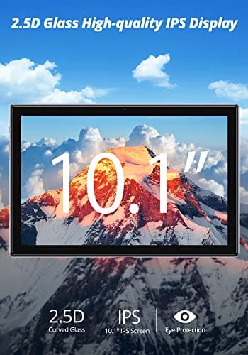 Dragon Touch Notepad 102 Android Tablets with 128GB ROM, 8GB RAM, Octa Core 2.0GHz, Android 12 Tablets, 10 inch IPS HD Display, 13MP Camera, 2.4Ghz & 5G WiFi, GPS - Compatible Docking Keyboard - Image 2