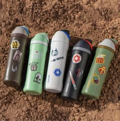 Owala Star Wars FreeSip Insulated Stainless Steel Water Bottle with Straw for Sports and Travel, BPA-Free Sports Water Bottle, 24 oz, Darth Vader - Image 7