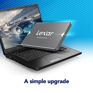 Lexar 256GB NS100 SSD 2.5 Inch SATA III Internal Solid State Drive, Up To 520MB/s Read, Gray (LNS100-256RBNA) - Image 3