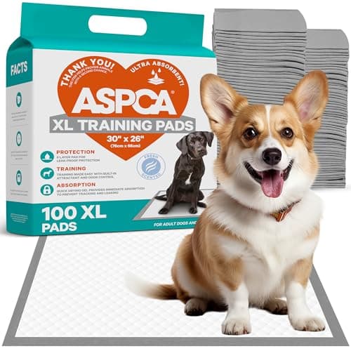 ASPCA Puppy Pads: 100 Count Dog Pee Pads with Odor Control, 26x30 XL for Indoor/Outdoor Use - Image 1