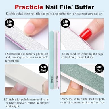 Gel Nail Polish Remover,Gel Remover for Nails No Need to Soak or Wrap, Quickly Remove Nail Polish in 2-5 Minutes, Professional Nail Remover Kit - Image 7