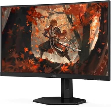 AOC C27G4X 27-Inch Curved Gaming Monitor, FHD 1920x1080, 180Hz, FreeSync, HDR10, VA Panel, 0.5ms Response (Renewed) - Image 1