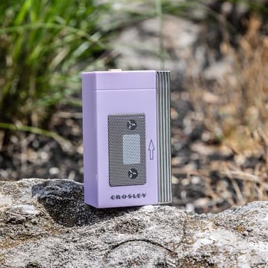 Crosley CR3047A-LN Mini Retro 80's Portable Bluetooth Speaker, Wireless with Microphone, Vintage, Lavender - Image 7