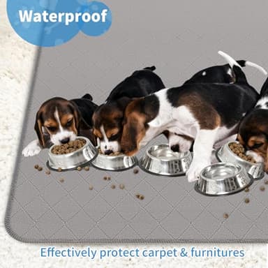 CoolShields Washable Puppy Dog Pee Pad, 82" X102" Extra Large, Waterproof Whelping Training Pet Mat for Playpen, Crate, Potty, Floor, Bed, Sofa and Trunk, Reusable Pee Pads for Dogs, Cats, Bunny - Image 2