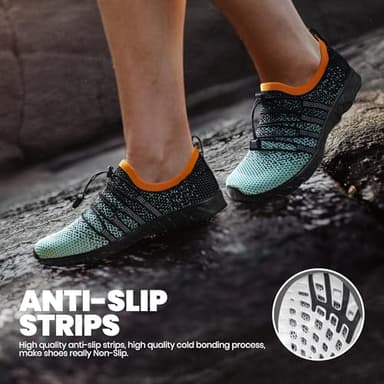 SEEKWAY Mens Womens Water Shoes Quick Dry Aqua Shoes Barefoot for Beach Surf Hiking Pool Water Sports - Image 5