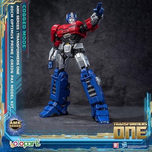 YOLOPARK Transformers One Optimus Prime (Orion Pax) Cogged Mode Action Figure,7.87 Inch Highly Articulated Optimus Prime Transformer Toys for Ages 8 and Up,No Converting - Image 1