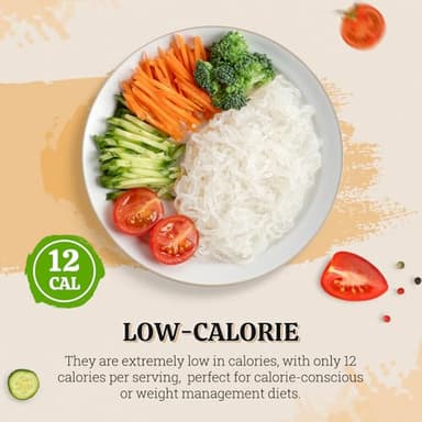 52USA Konjac Shirataki Noodle, Angel Hair, Low Carb Pasta 52.8 Oz (1500 g), Keto and Paleo Friendly, Sugar Free, Vegan, Gluten Free, Ready to Eat, Low Calorie Noodles 6 Pack Inside - Image 6