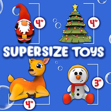SplashEZ Bath Toys for Kids & Toddlers, Kids Bath Toys for Boys, Mold Free No Hole Sealed, Soft Durable Christmas Play Set Gift, No Mold for Water Tub & Pool, Ages 0-1-3-4-5-6-8 - Image 2
