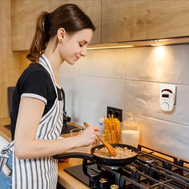 2-in-1Natural Gas Leak Detector & Carbon Monoxide Detectors Plug in,Dual Sensor Gas Leak Detector & Carbon Monoxide Alarm,CO Detector Alarm & Propane, Methane, Explosive Gas Detector for Home,RV - Image 3