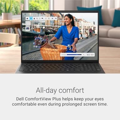 Dell 16 Laptop DC16250-16.0-inch 16:10 FHD+ (1920x1200) Touchscreen Display, 16GB DDR5 RAM, 512GB SSD, Intel Wi-Fi 6, Intel Graphics, Windows 11 Home, Onsite Service - Carbon Black - Image 5