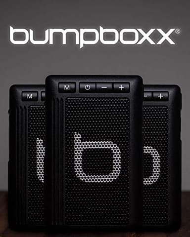 Bumpboxx Wireless Bluetooth Speaker | Blue | Retro Pager Beeper | Outdoor Portable Bluetooth Speaker | MP3 Player | LED Flashlight | Waterproof Speaker | Weighs 3.2oz (Renewed) - Image 4