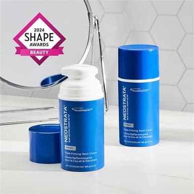NEOSTRATA Triple Firming Neck Cream, New & Improved Formula - with MicroDiPeptide229®, NeoGlucosamine, and Bakuchiol, Fragrance-free, Oil-Free, Décolletage Rejuvenating Cream For all Skin Types, 80 g. - Image 2