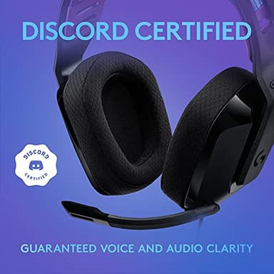 Logitech G335 Wired Gaming Headset, with Flip to Mute Microphone, 3.5mm Audio Jack, Memory Foam Earpads, Lightweight - Black - Image 9