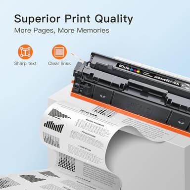 E-Z Ink Compatible Replacement for 206A Toner Cartridges 4 Pack BCMY - Image 3